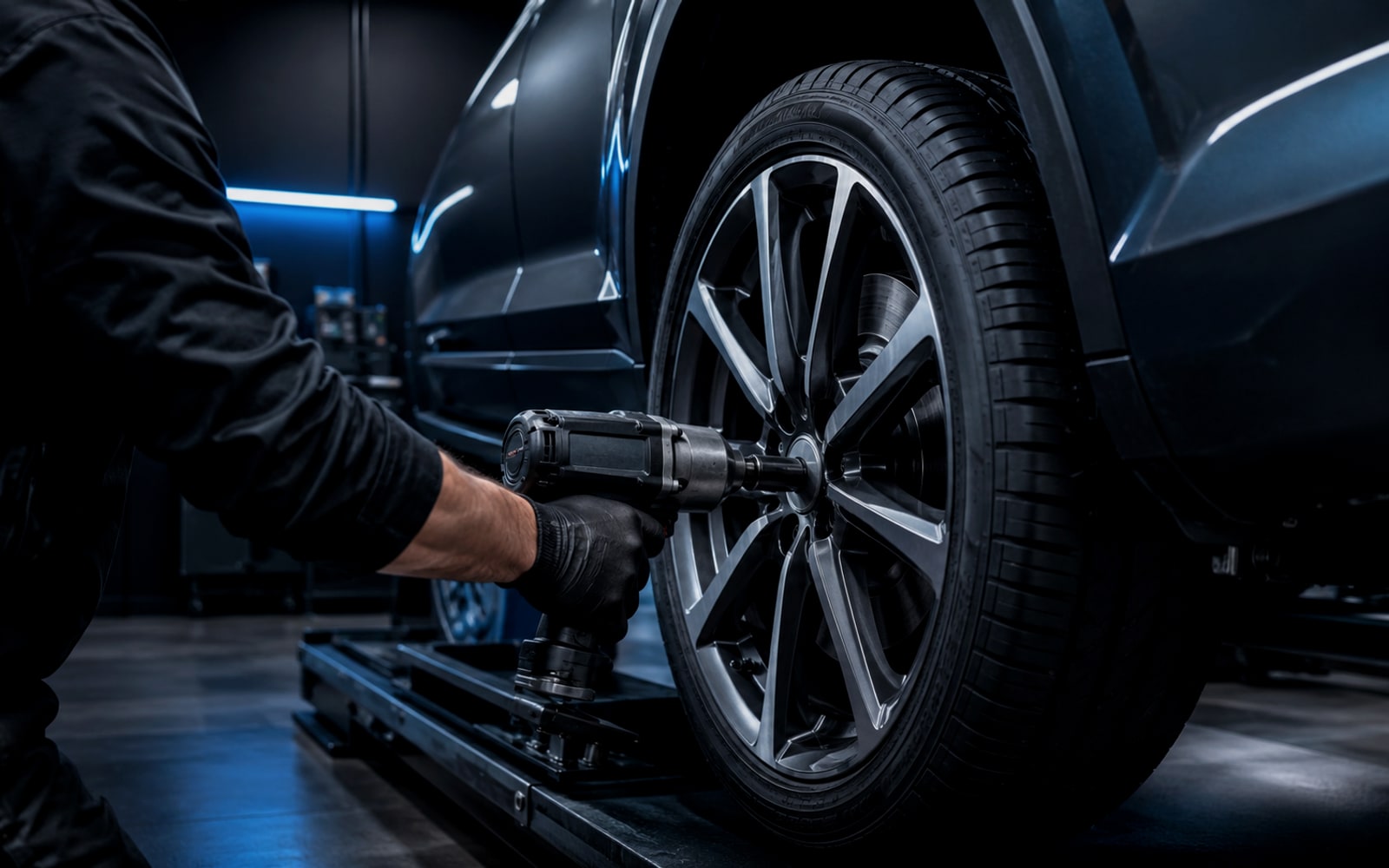 Reifenwechsel bei Autowerk Schwafheim in Moers